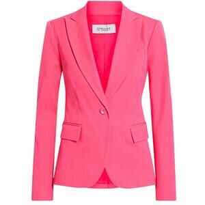 10 Crosby Derek Lam Allie Cotton-blend Blazer in Pink